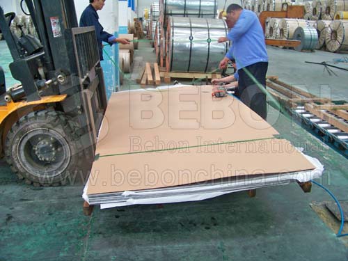 packaging process of the stainless steel