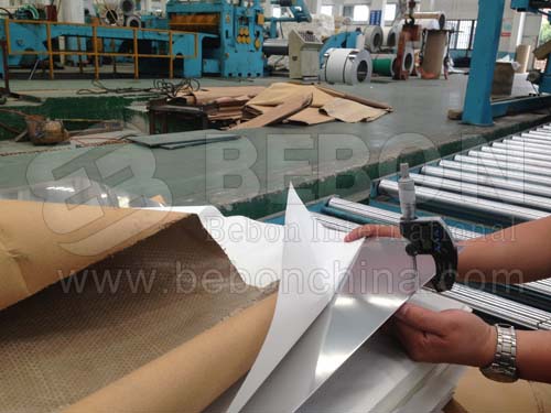 packaging process of the stainless steel