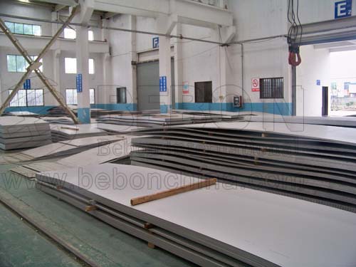 This is our stainless steel warehouse. 