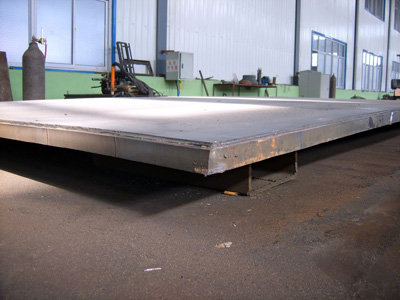 SM400A common carbon structural steel plate peice