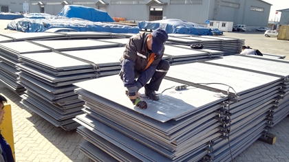 JIS G3114 SMA490AP Weather Resistant Steel Plate