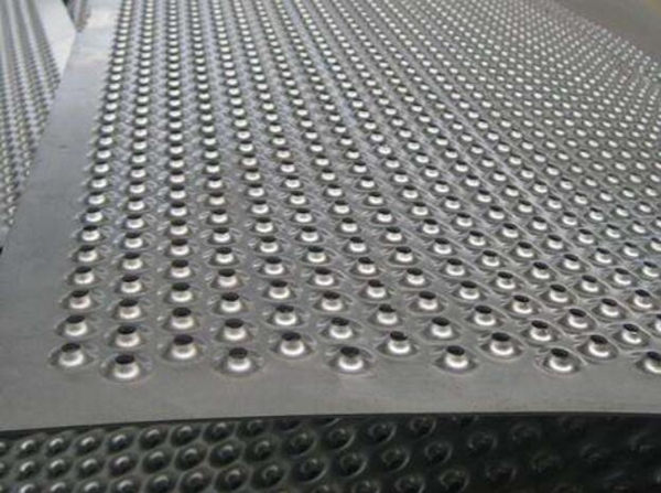 Punching steel plate