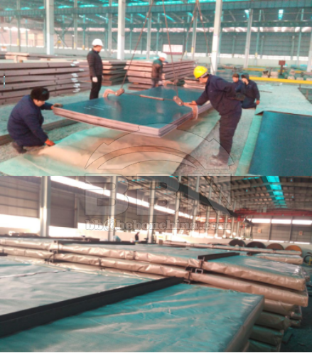 Peru Oil Tank Project of A36 and A283GR.C steel plate