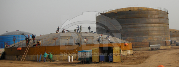 2650 tons A537CL1 Steel Plates for Egypt ECHEM Petrochemical tank project