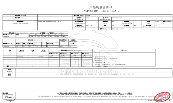 galvanized steel sheet MTC