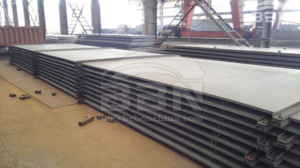 1230 Tons 16Mo3 Pressure Vessel Steel Plate to USA