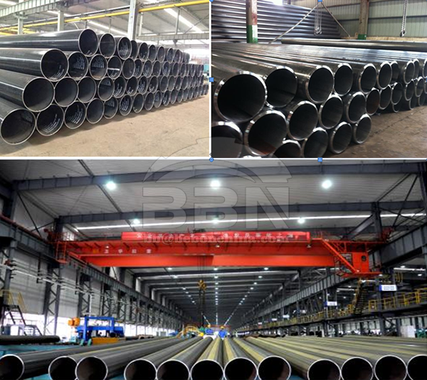 Q345B ERW steel pipe to India