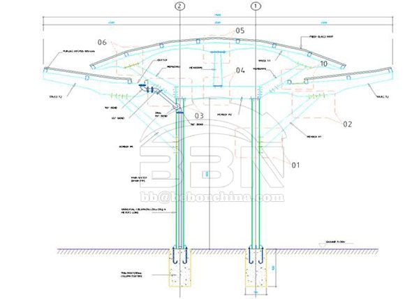 Q235B steel structure