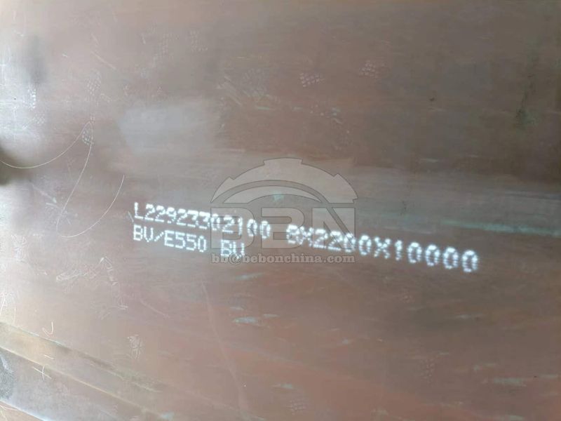 Pakistan 899.400 Tons BV E550 Shipbuilding Plate