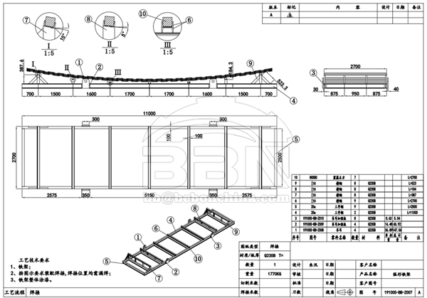 Crude oil storage doom roof tank