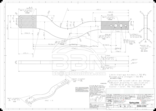 S960QL Machining Steel Parts