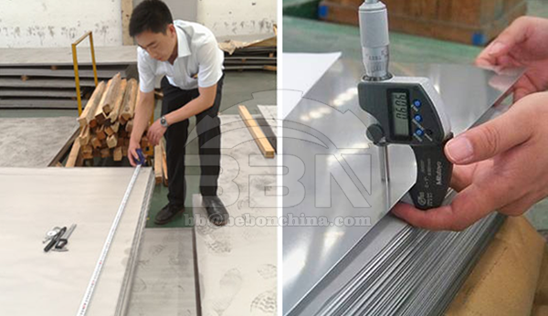 Cold rolled stainless steel plate