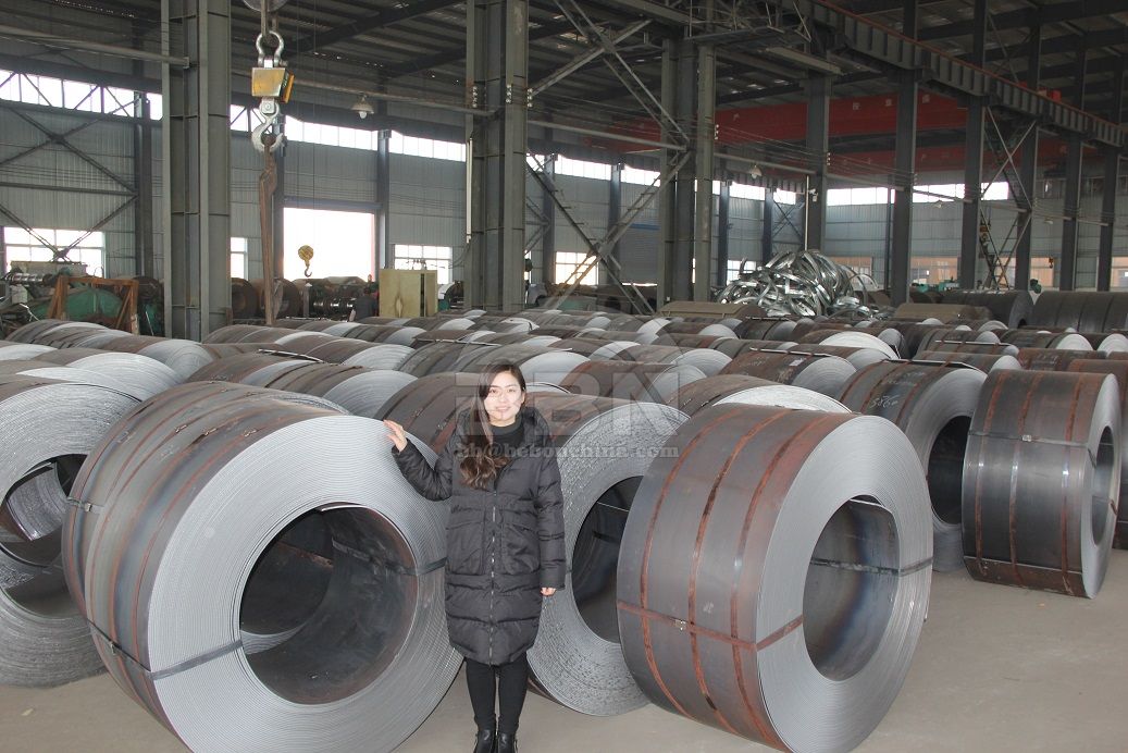 5600 tons SG255 steel coils to Uganda