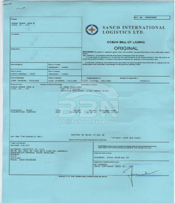 NM400 steel plates 