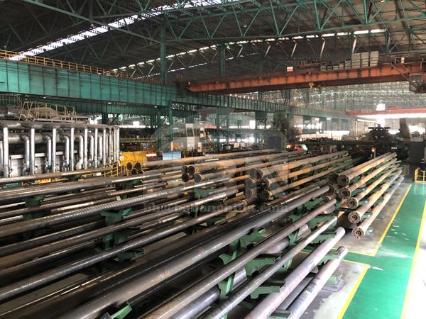 Korea 392 tons Q355E seamless steel pipe