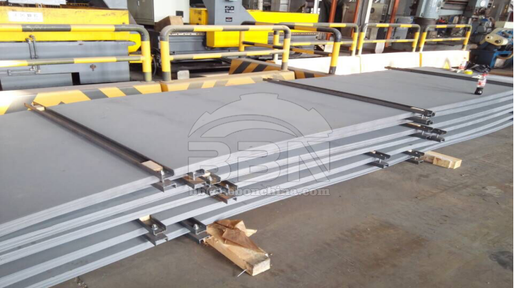 4262 tons ABS-AH36 ship building steel plate to Damman Shipyard in Saudi Arabia