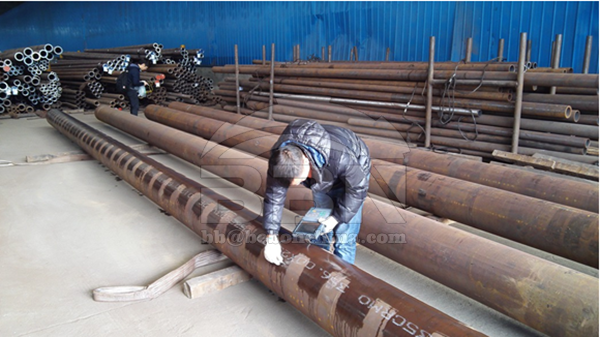 1358 tons 35CrMo pipes for Tanzania customer