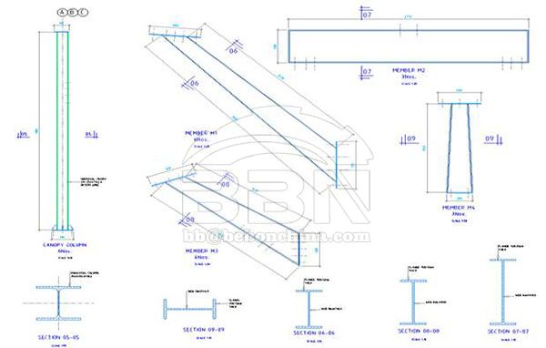 Q235B steel structure