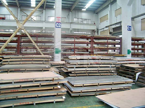 Cold rolled stainless steel plate