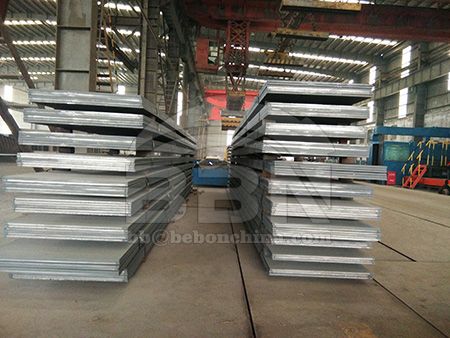 What certifications or standards does steel sheet ST52 meet