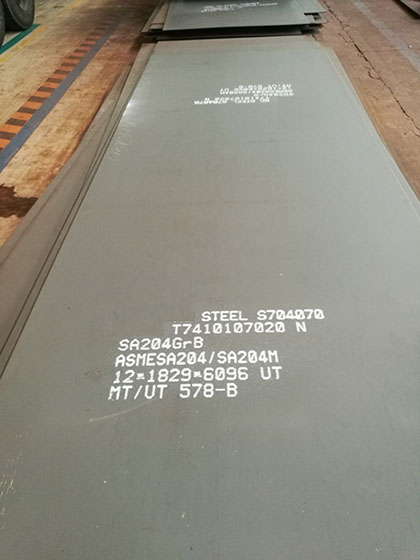 ASME SA204 Grade B Molybdenum Steel for pressure vessel