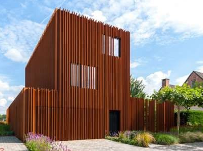 The application of S355J2W corten steel/weather resistant steel plates