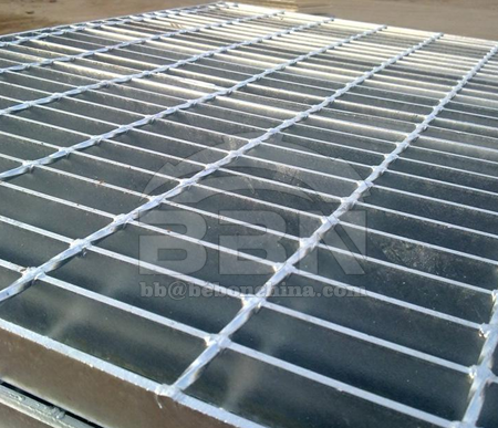 Requirements for steel gratings used in water treatment