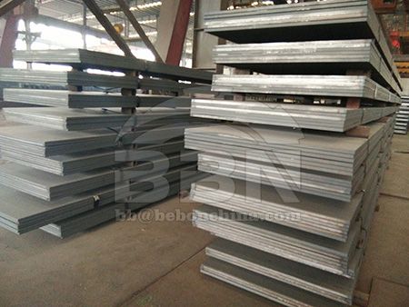 Surface quality of P355Q steel plate