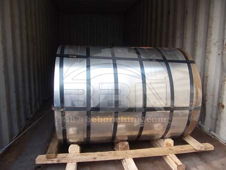Grain-oriented electrical silicon steel coil