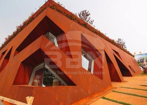 Advantages of rust treatment for corten steel plate