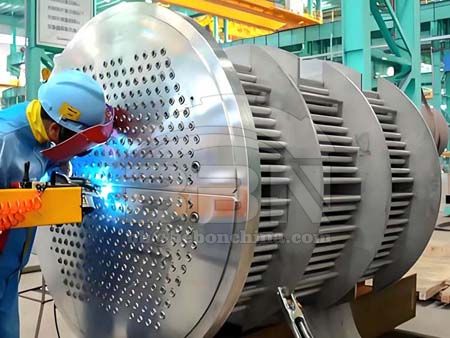 Stress analysis study of pressure vessel tube sheets