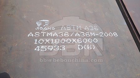 ASTM A36 A36M carbon structural steel plate