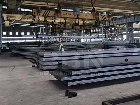 Q345HD nuclear power steel plate use and heat treatment process