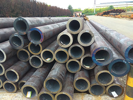 ASTM A106 Grade C carbon steel pipe for high-pressure fluid transport