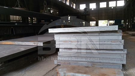 Basic properties of A588 GrB steel plate