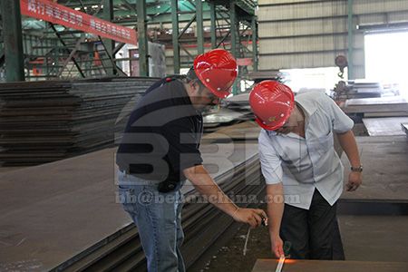 Chemical composition and mechanical properties of SA533 GrB Cl2 steel plate