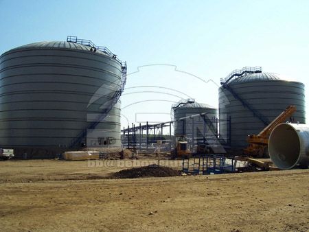 Manufacturing and construction steps of new oil tank