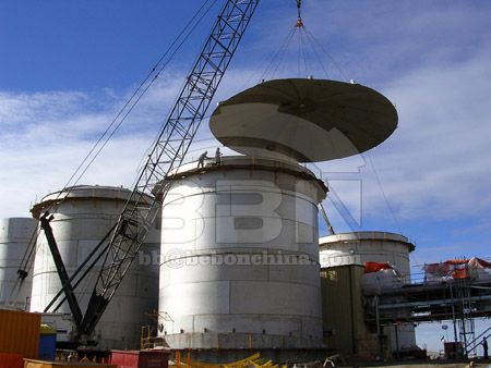 The structure and construction requirements of the storage tank foundation