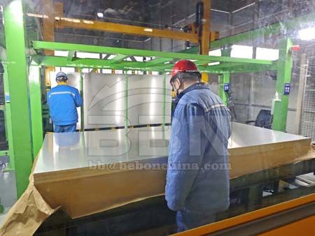 Colored SUS 316 stainless steel plate for architectural decoration