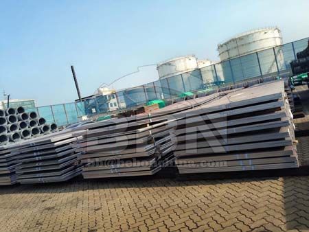 Durable steel plate AR500 with 500 brinell hardness for construction
