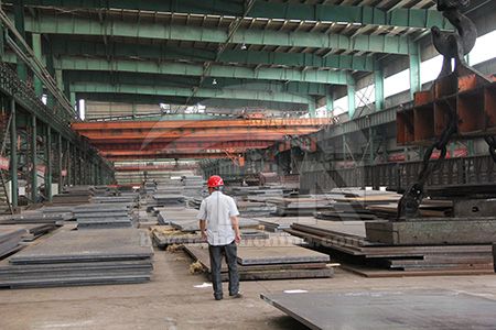 Inspection standard for 06Ni9DR steel plate