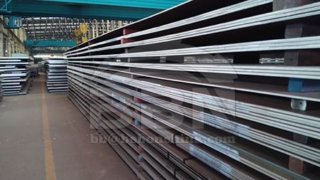 EN S355J2 low alloy steel plate stock list