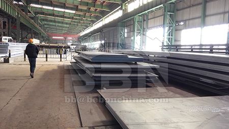 Test method for hardness of NM500 wear resistant steel plate