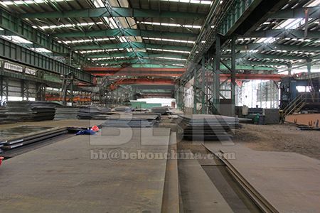 Heat treatment of prime hot rolled alloy steel plate 42CrMo4