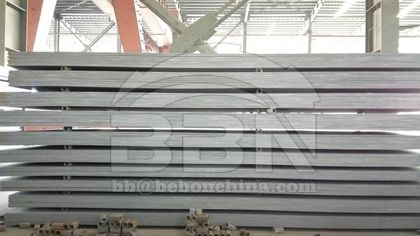 BBN steel ASTM A387 plate yield reached the leading level in China