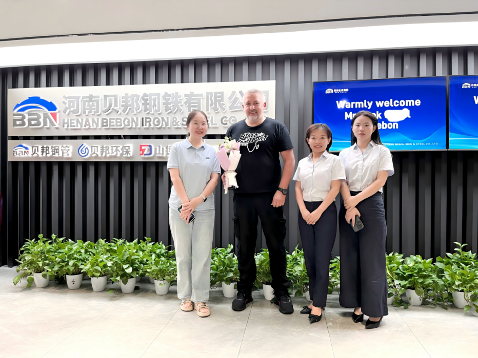 Togo clients visit BBN Steel
