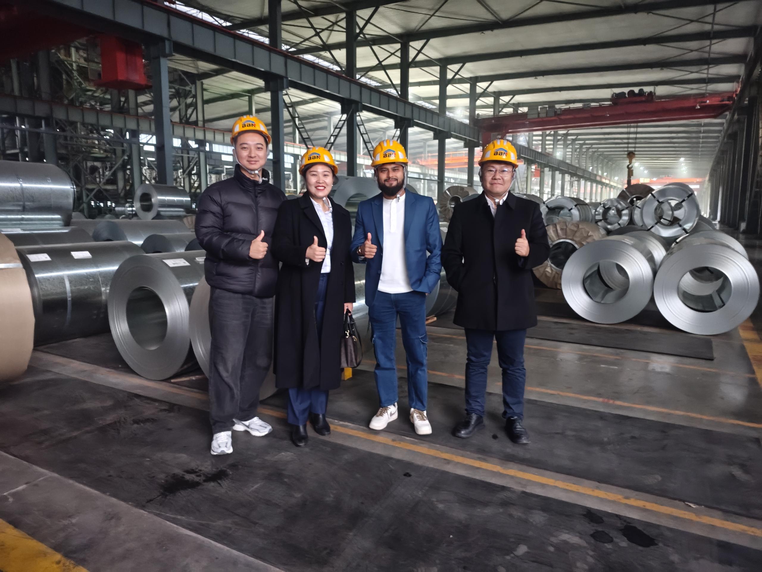 Bangladeshi Customer Visited Our Factory