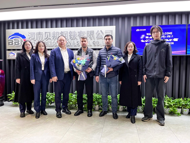 Turkmenistan Customer Visited BBN Steel