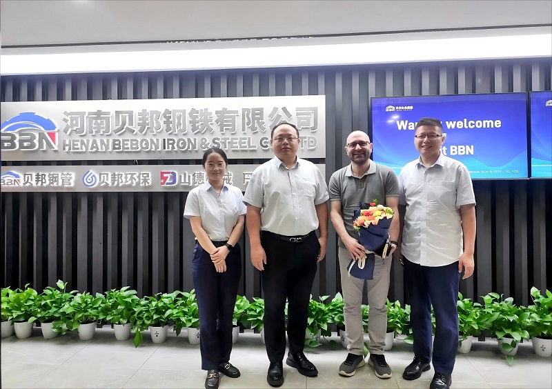 Turkey Client Visited BBN Steel