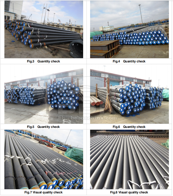 APl 5L X52Q PSL2 3LPE seamless pipes